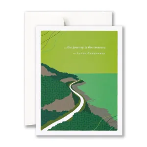 Anniversary Card - “…the journey is the treasure.” —Lloyd Alexander