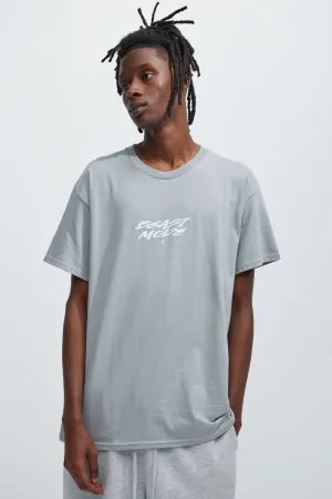 Beast Mode Activated Short Sleeve Tee - Grey
