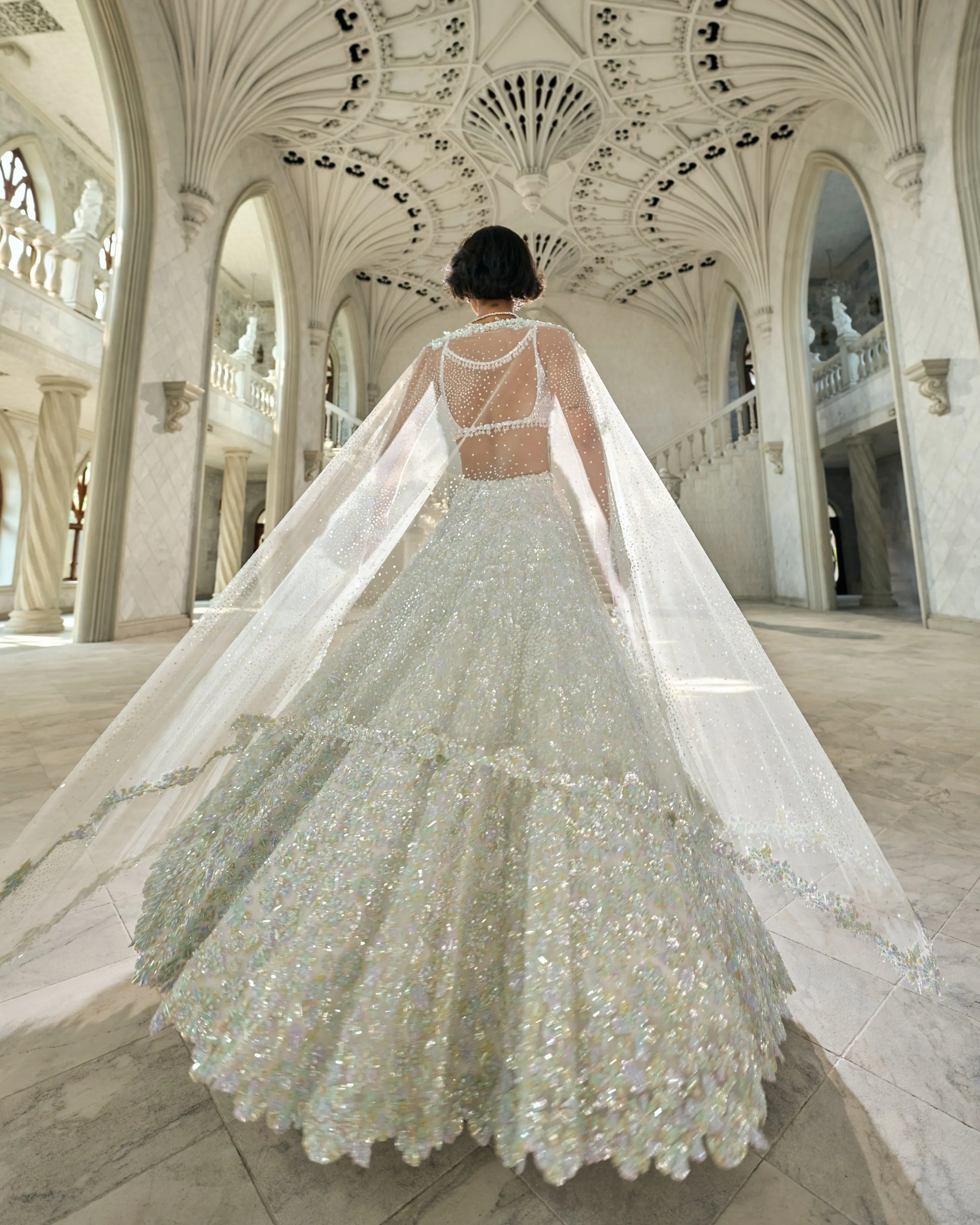 Chapelle Multi-Coloured Sequin Lehenga Set