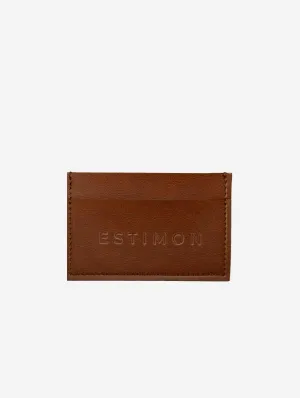 Corn Leather Vegan Cardholder | Brown