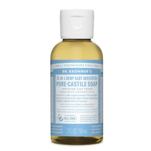 Dr Bronner's Castile Liquid Soap Baby-Mild 59ml
