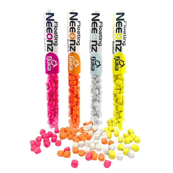 Fjuka Neeonz Floating Hyper-Fluoro Hook Bait - 7mm