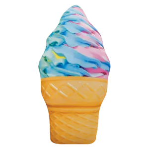 iScream Pastel Cone Bubblegum Scented Microbead Plush