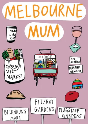Melbourne Mum - Greeting Card