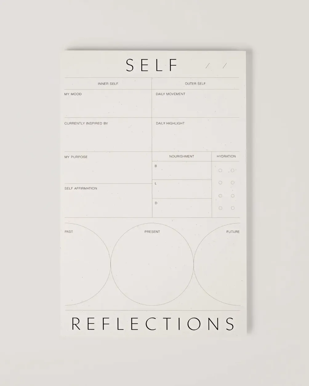 Notepad: Self Reflections
