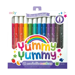 Ooly - Yummy Yummy Scented Markers - Set of 12