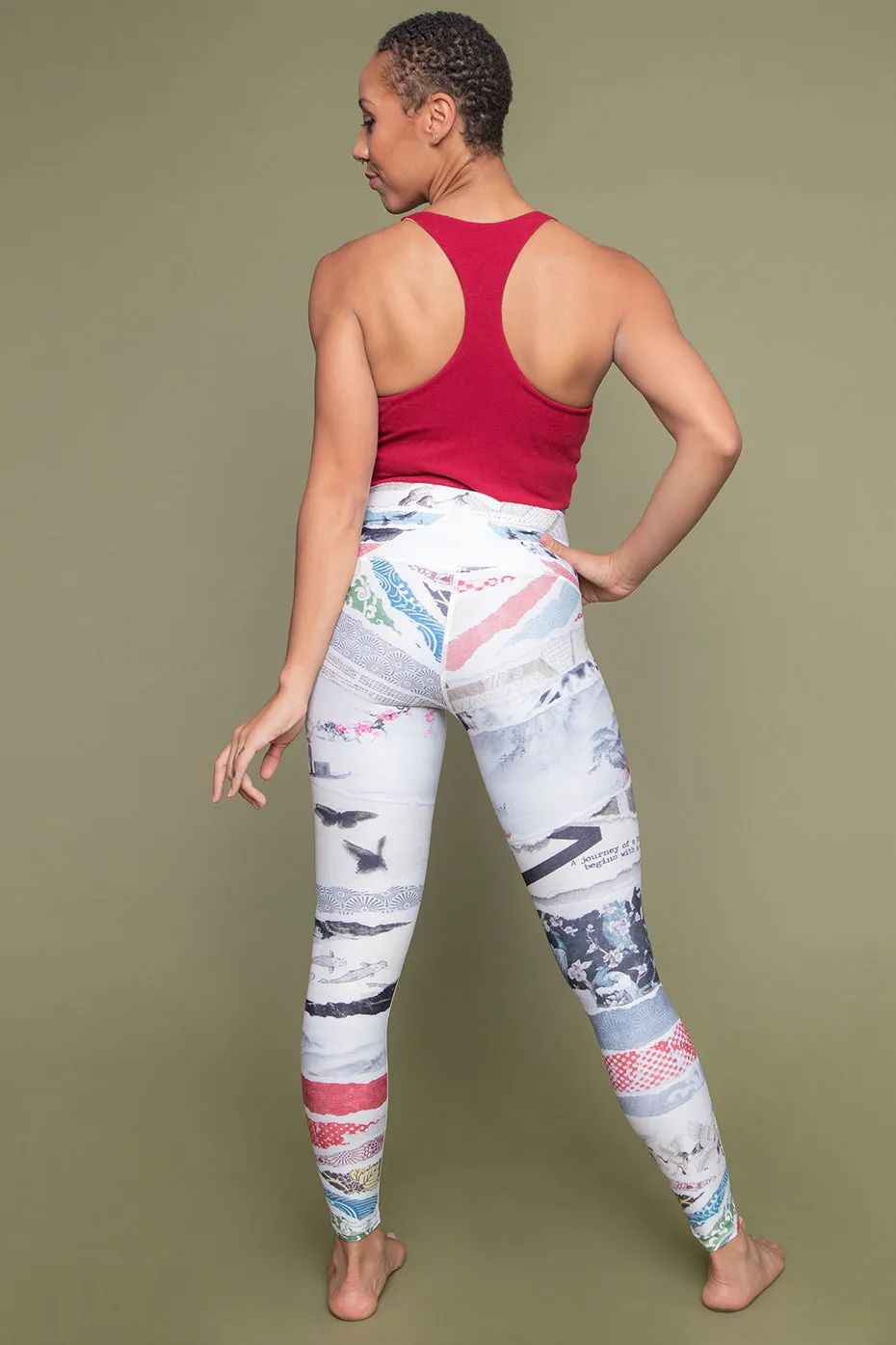 Sol Legging | Paper Cranes