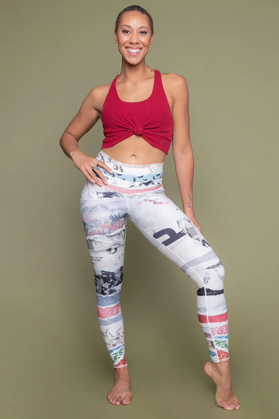 Sol Legging | Paper Cranes