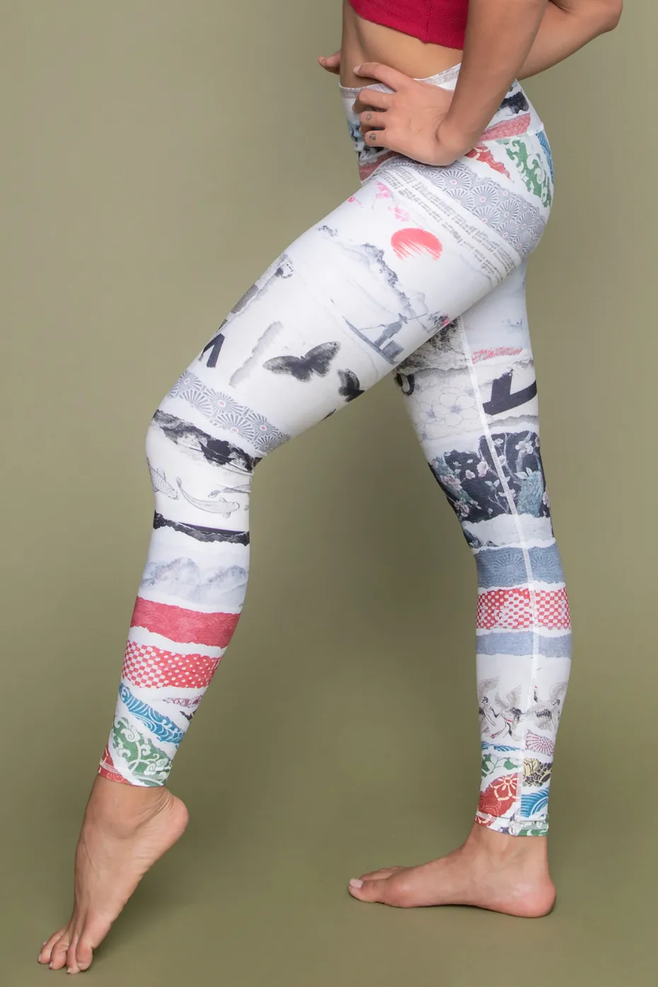 Sol Legging | Paper Cranes
