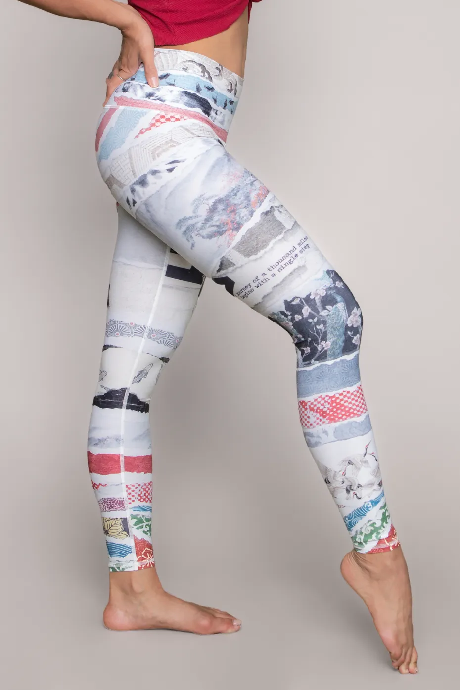 Sol Legging | Paper Cranes