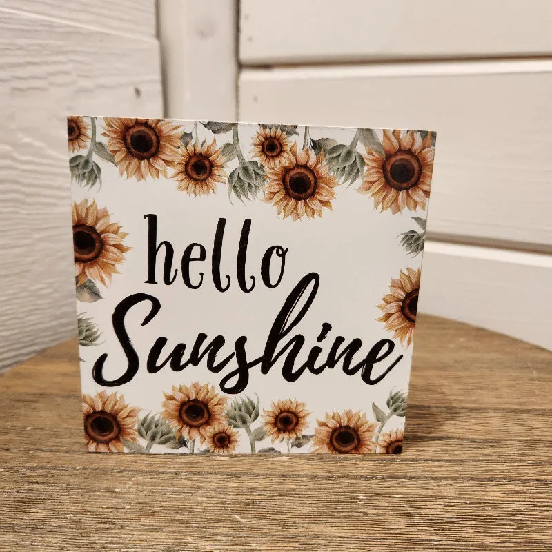 Sunflower Block