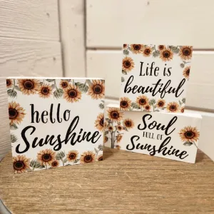 Sunflower Block