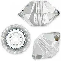 Swarovski 6mm Saucer - Crystal (10 Pack)