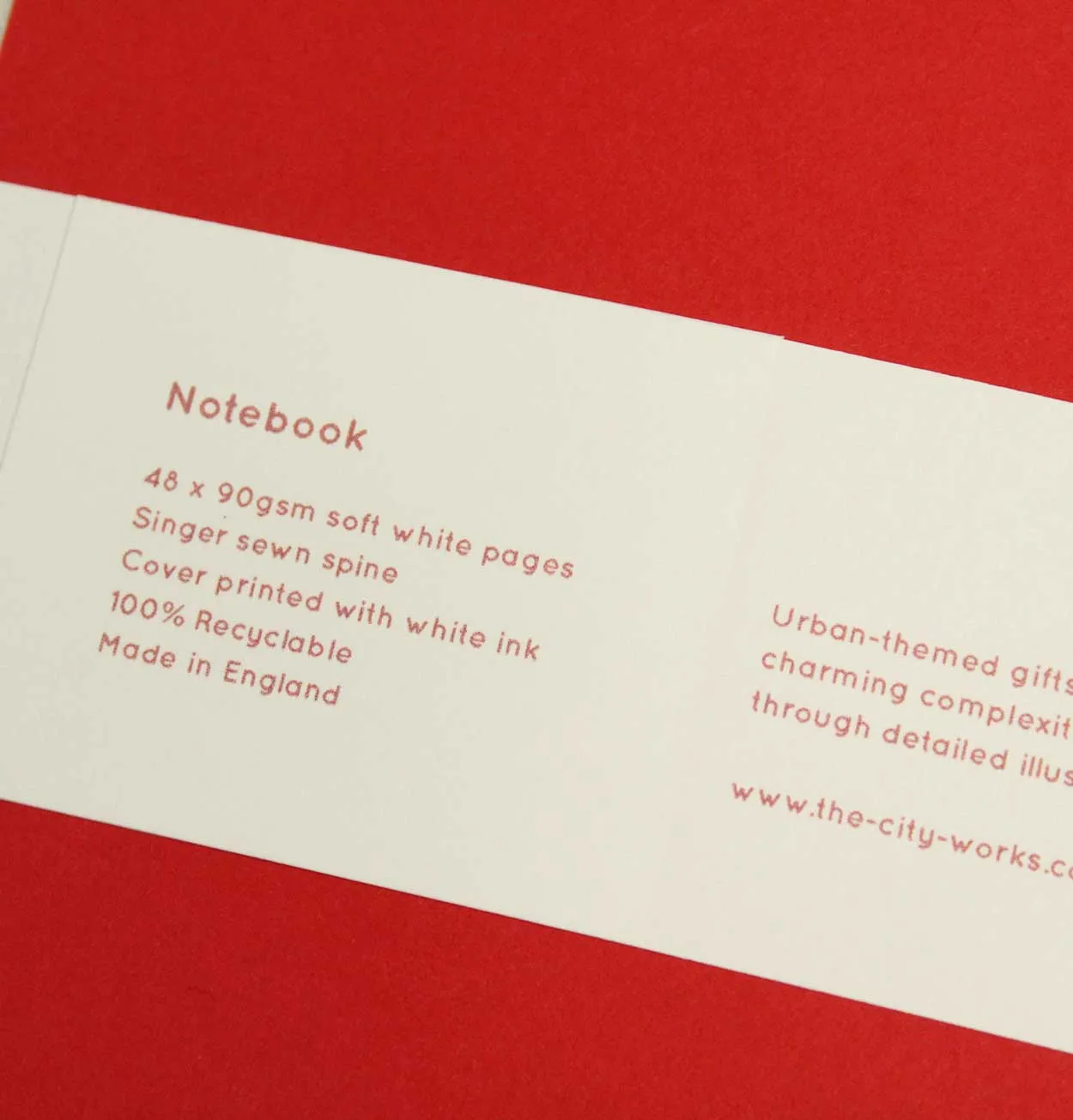 The City Works A5 Notebook