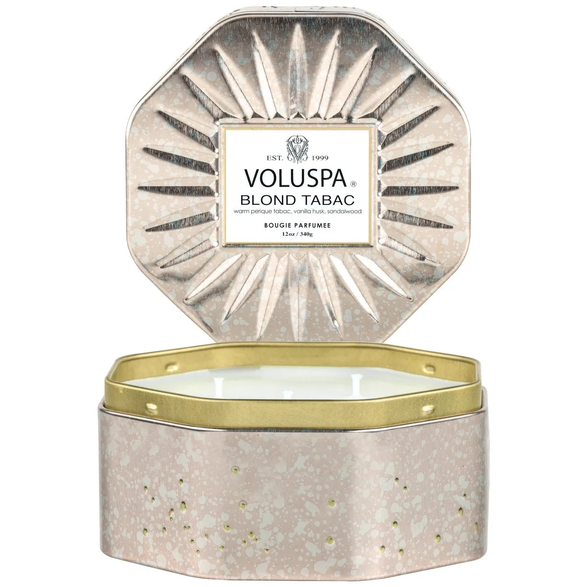 Voluspa ‘Blond Tabac Octagon Tin’