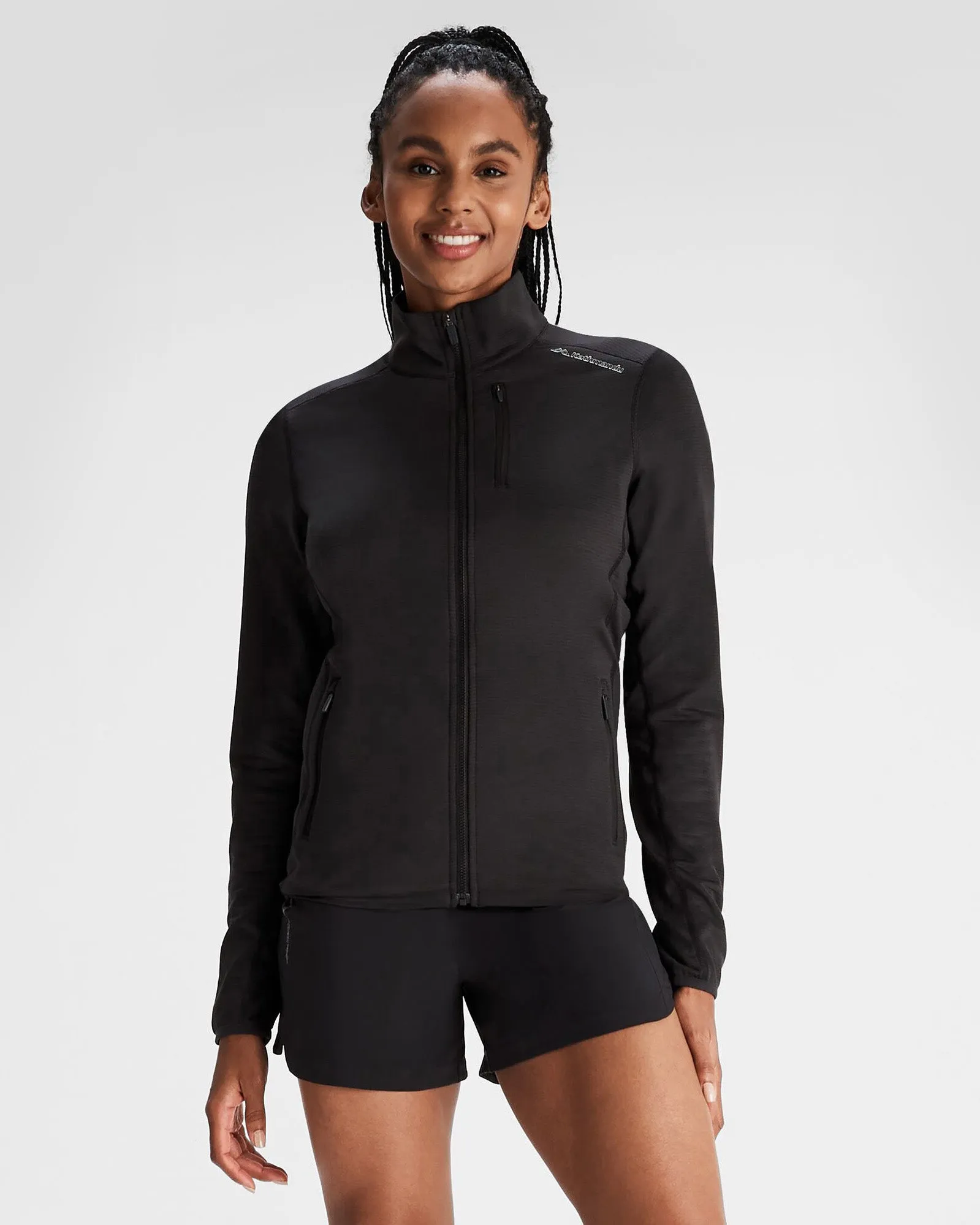 Women's Seeker Fleece Jacket - Black Stingray