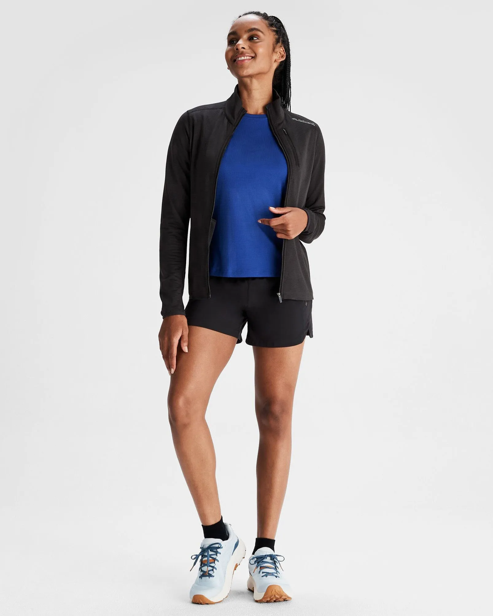 Women's Seeker Fleece Jacket - Black Stingray