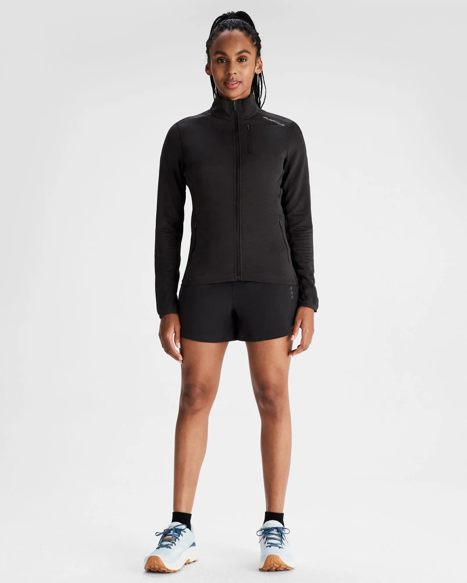 Women's Seeker Fleece Jacket - Black Stingray