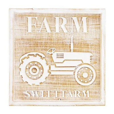 Wood Farm Sign