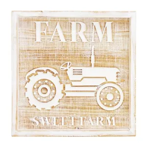 Wood Farm Sign